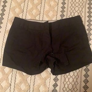 J. Crew chino shorts black